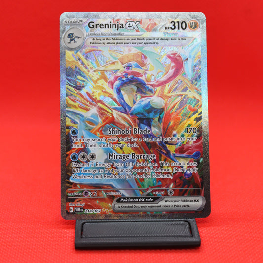 Greninja EX 214/167 SIR Pokémon Twilight Masquerade